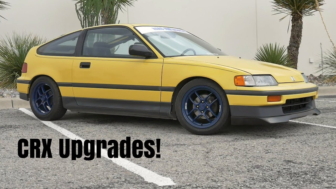 My 1988 CRX Si Build - Tein Coilovers, eBay Lip, and Enkei Wheels