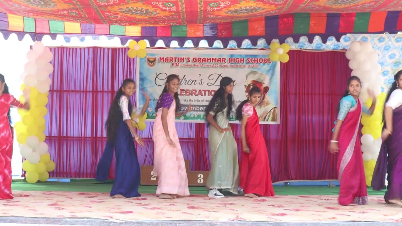 10th girls dance performance celebrating the joy and spirit of Children's Day