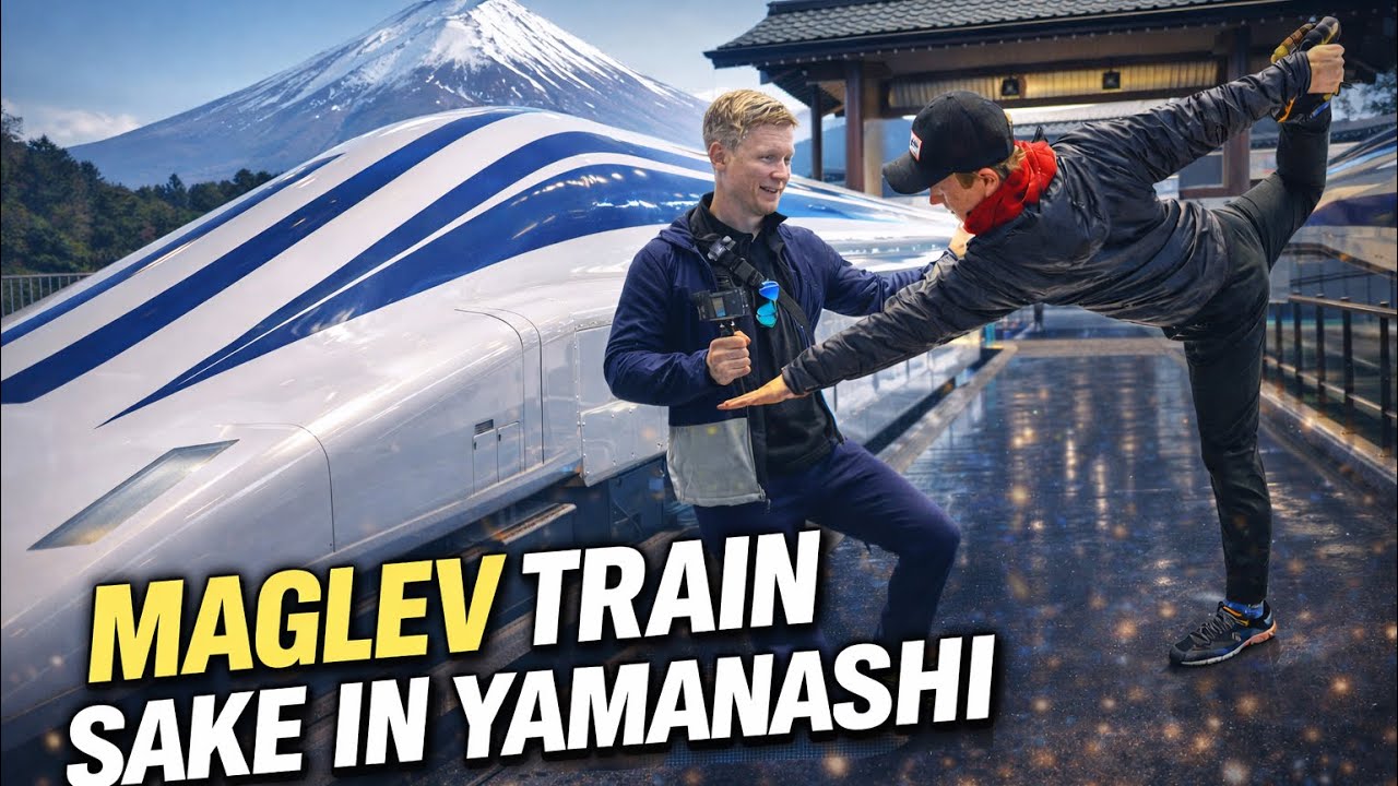 MAGLEV TRAIN - NO EDITS NO EXPECTATIONS - DAY 8