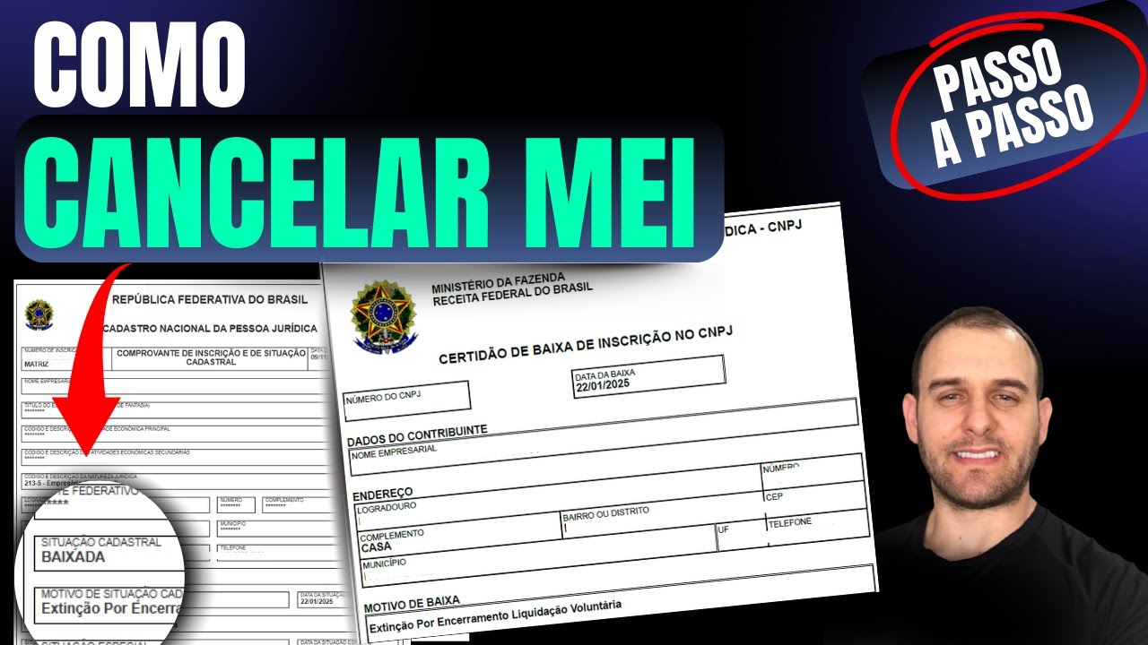 Como CANCELAR MEI  100% Grátis (Mesmo com Débitos) / Baixar MEI 2025