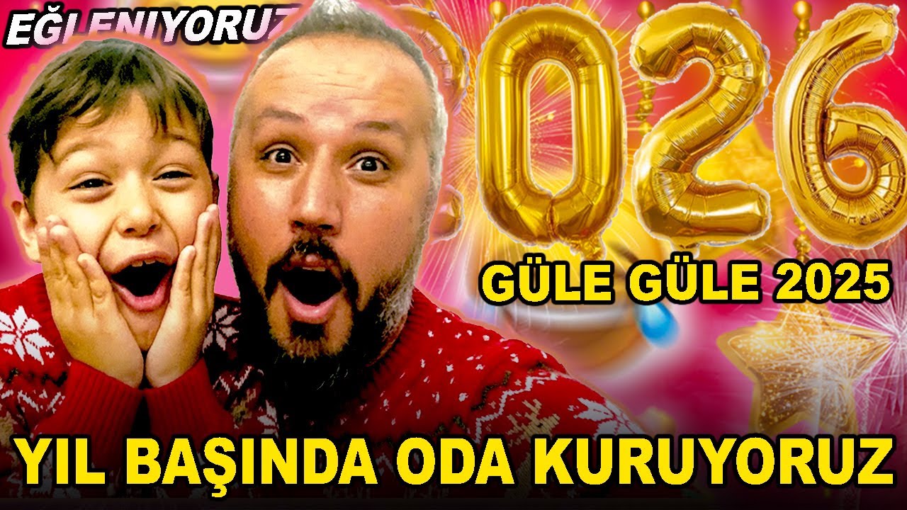 Güle Güle 2025 - Hoşgeldin 2026 / Oda Kuruyoruz Birlikte Eğleniyoruz ;)  | HEDEF150K 