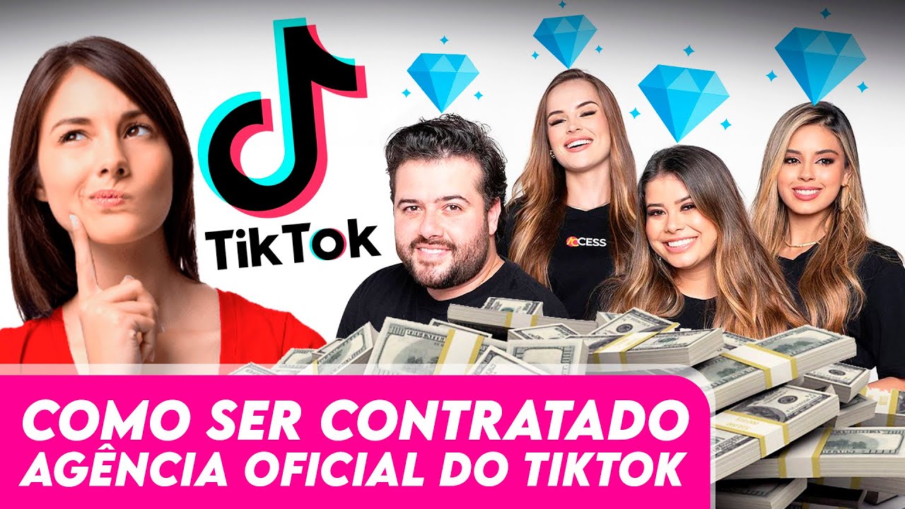 Como ser CONTRATADO por uma Agência Oficial do TikTok?