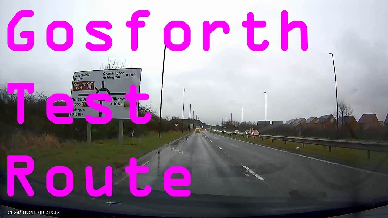 Gosforth Test Route 29/01/24