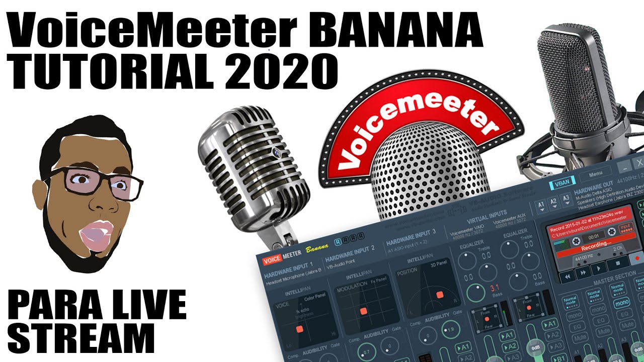 VOICEMEETER BANANA PARA SUAS STREAMS / SEPERAR O ÁUDIO DO DISCORD / MINHAS CONFIGURAÇÕES