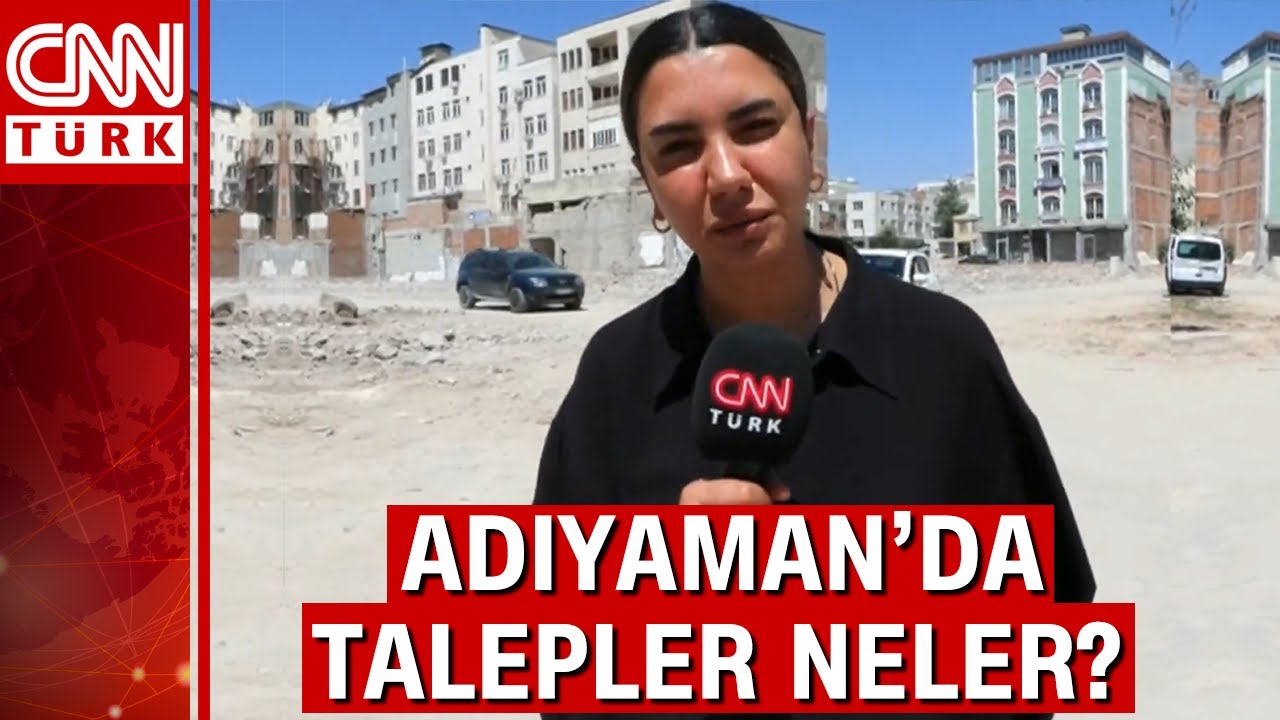 Su sıkıntısı, enkaz, toz... Fulya Öztürk mikrofon uzattı, Adıyamanlı depremzedeler anlattı
