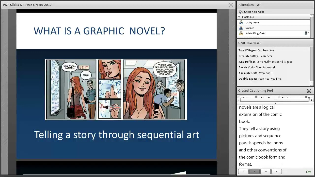 Comics & Libraries: A No-Fear Graphic Novels Readers' Advisory