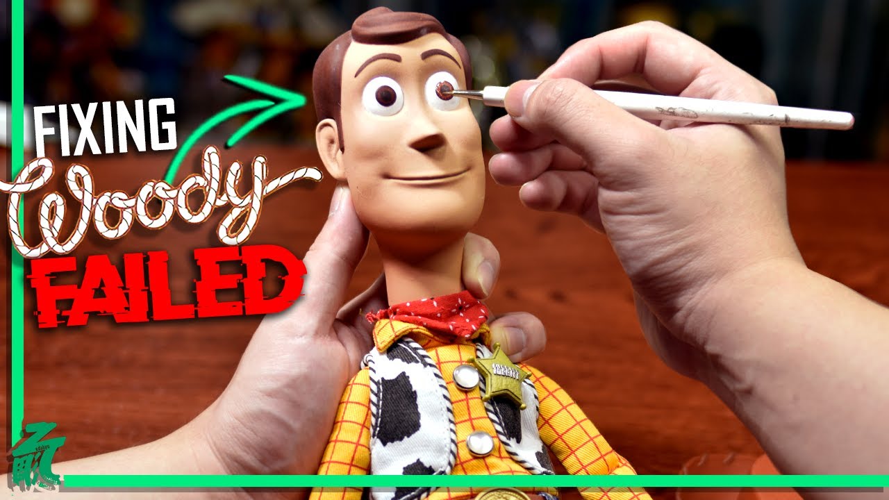 I Made Toy Story Woody 1.0 In REAL LIFE FAIL | 3D Sculpted Flexible 3D Print Custom Collection Mod