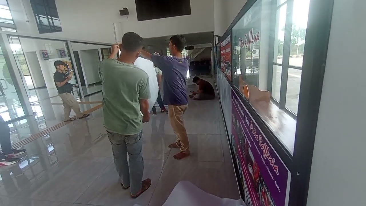 Persiapan Loket Miyor di Terminal Type A Air Sebakul ‼️