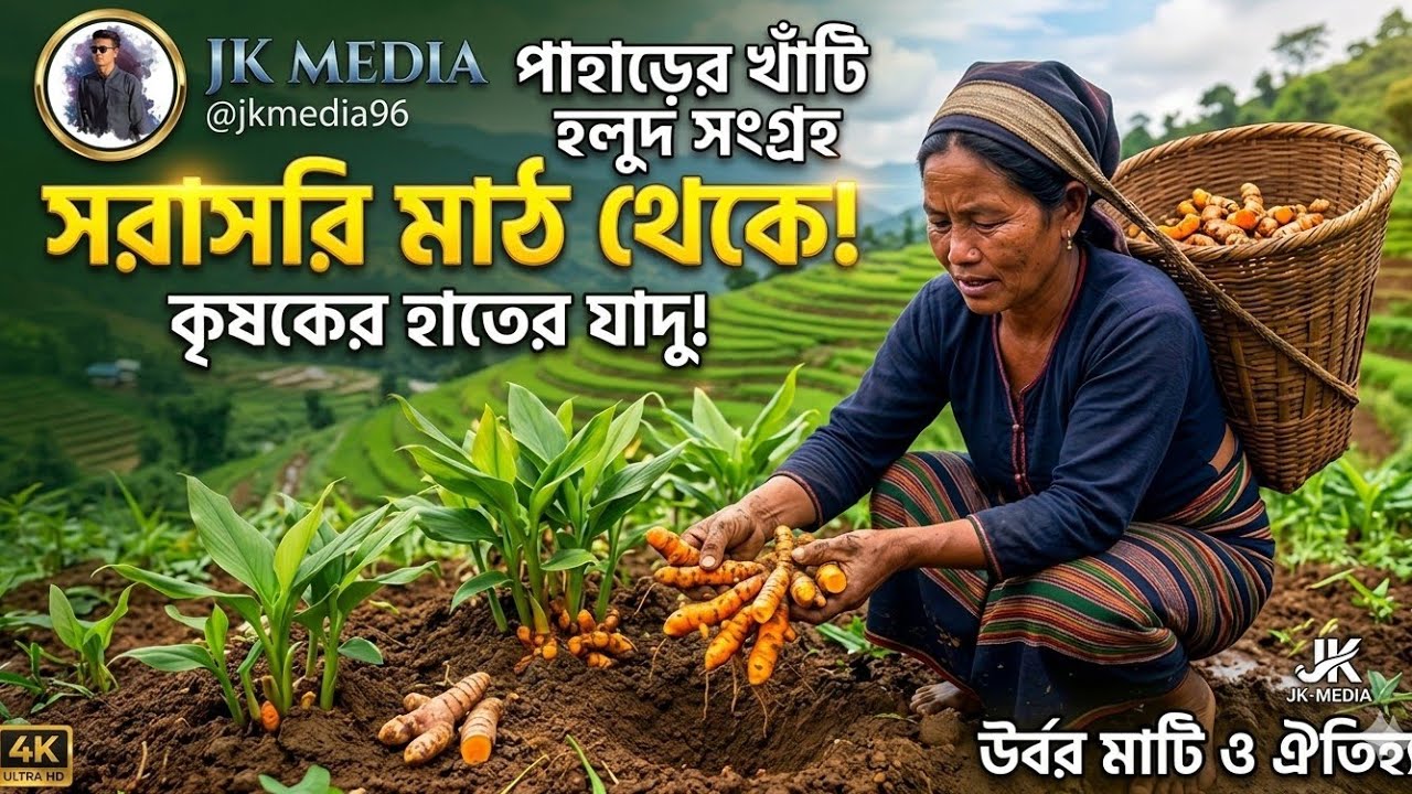 পাহাড়িদের হলুদ সংগ্রহ | কিভাবে পাহাড়ি রা হলুদ সংগ্রহ করে বিস্তারিত দেখুন এই ভিডিও তে | @jkmedia96 