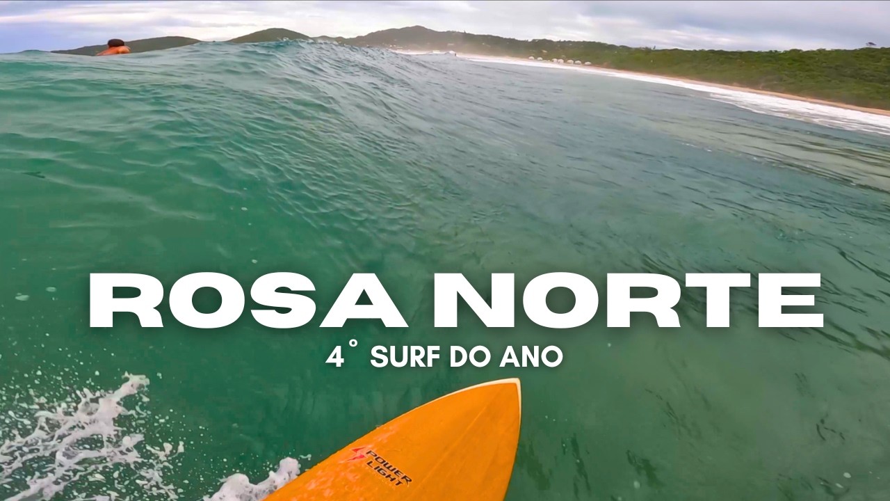 SURFE NA PRAIA DO ROSA COM MEU AMIGO MICHELANGELO