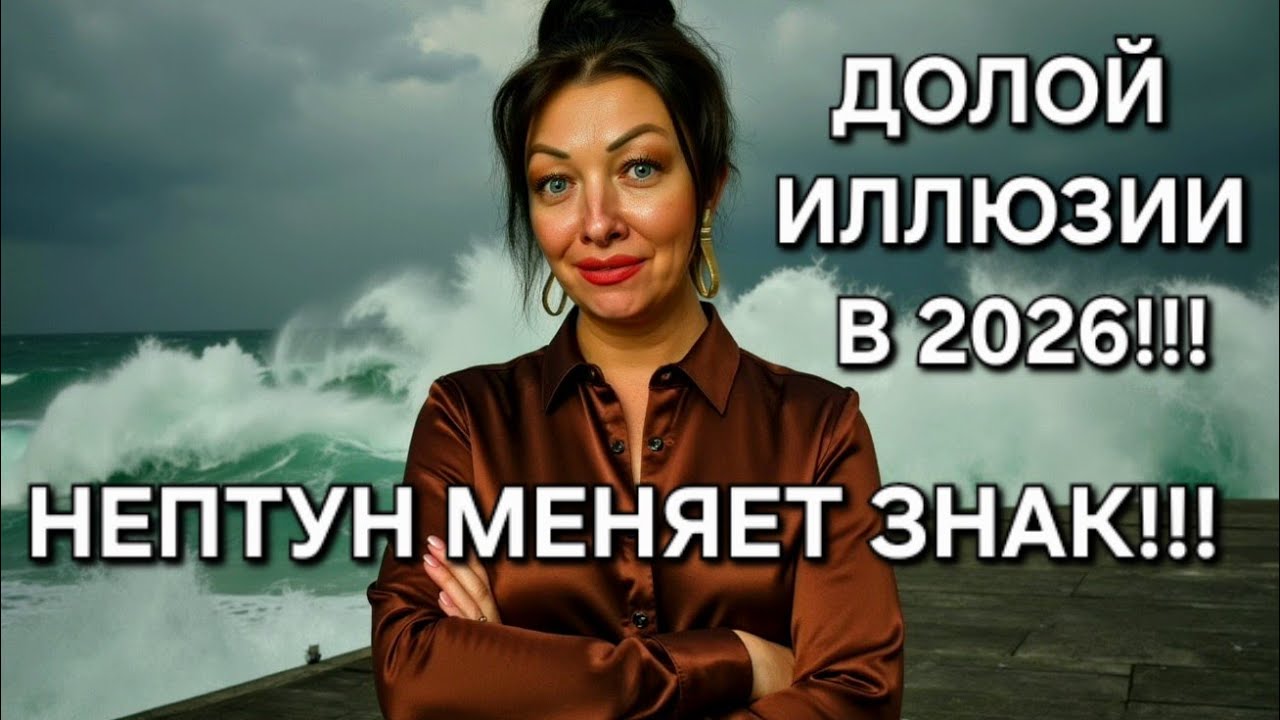 РОЗОВЫЕ ОЧКИ БЬЮТСЯ СТЕКЛАМИ ВНУТРЬ!!! ГОРОСКОП по Нептуну для каждого знака Зодиака!!!