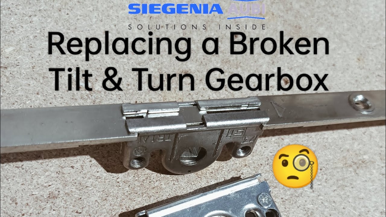 SI Siegenia Tilt & Turn Window Lock Gearbox Repair When The Handle Spins Freely 💪 EASY FIX 💪
