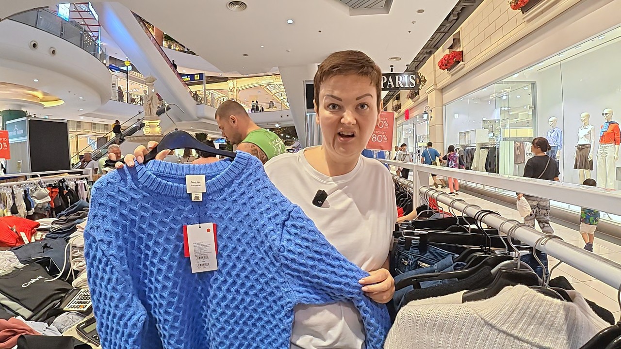 Наши БОМБЯТ бренды за КОПЕЙКИ в Таиланде! Armani и Calvin Klein ПРИМЕРКА одежды Plus Size! Шоппинг