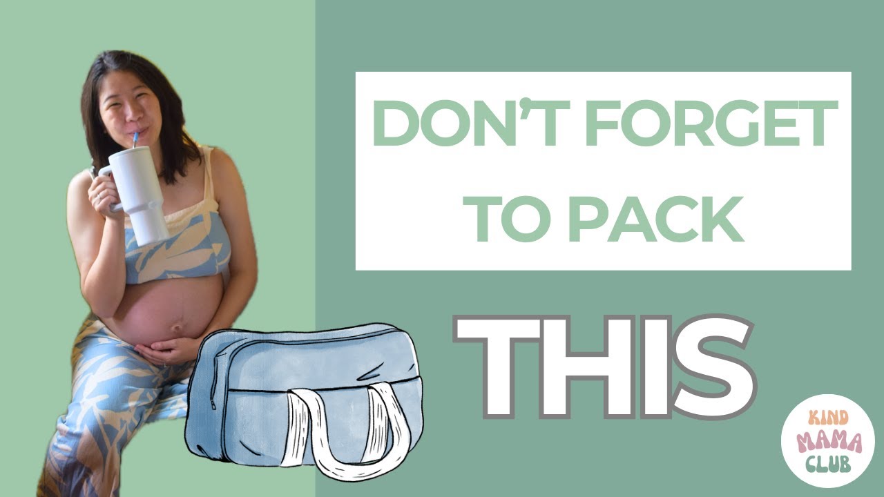 What’s in My Hospital Bag v.s. What I Actually Used as a First-Time Mom