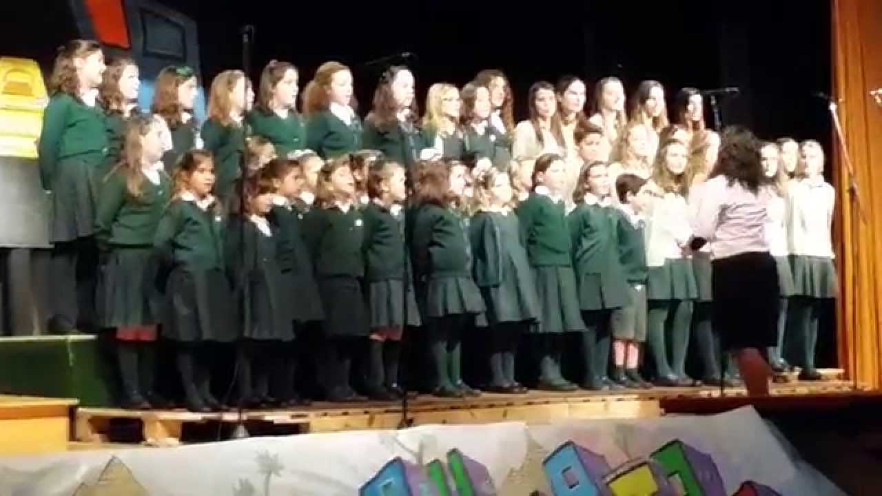 Villancicos Coro colegio Angel de la Guarda 2014
