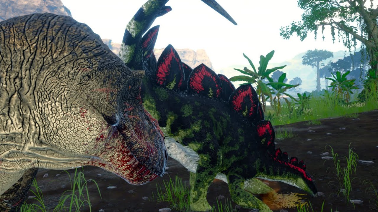 The most fun herbivore | The Isle Evrima Stegosaurus gameplay