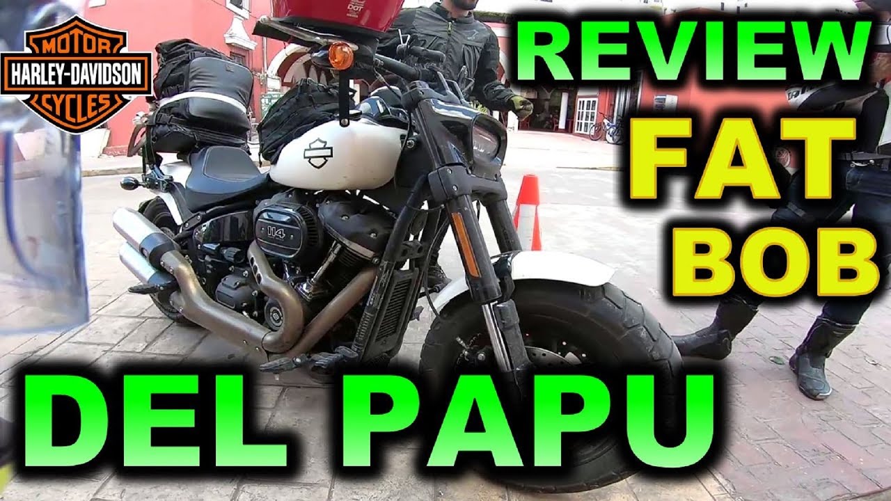 REVIEW DE LA MOTO DE PAPU HARLEY FAT BOB - BLITZ RIDER