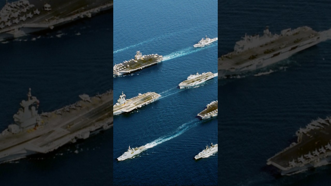 An unprecedented move; US Navy to deploy 5 of its Aircraft Carriers in Western Pacific #military