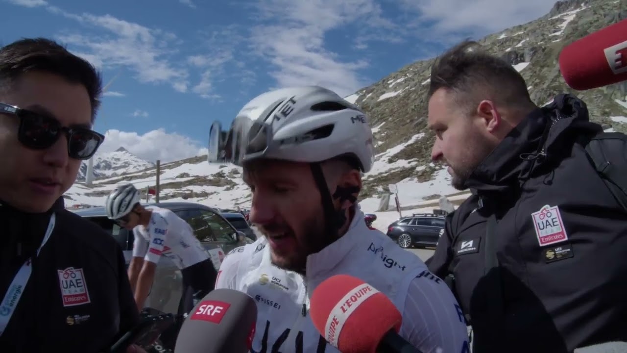 Adam Yates - Interview at the finish - Stage 4 - Tour de Suisse 2024
