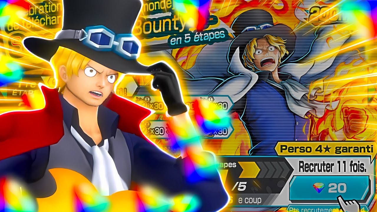 JE DÉPENSE TOUT DANS LE PORTAIL !! INVOCATION SABO (One Piece Bounty Rush)