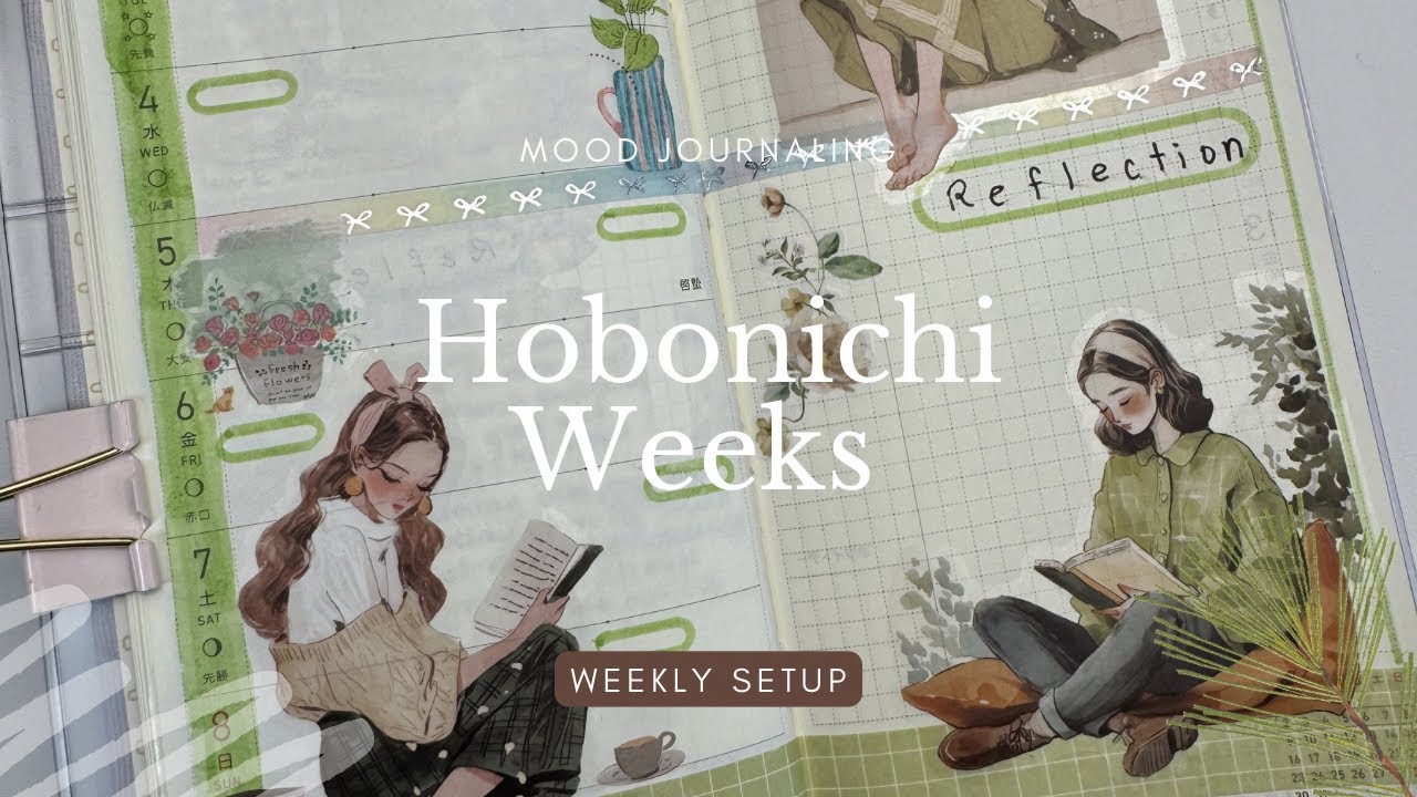 Как я использую свой HOBONICHI WEEKS | Еженедельная настройка | Talk-ru