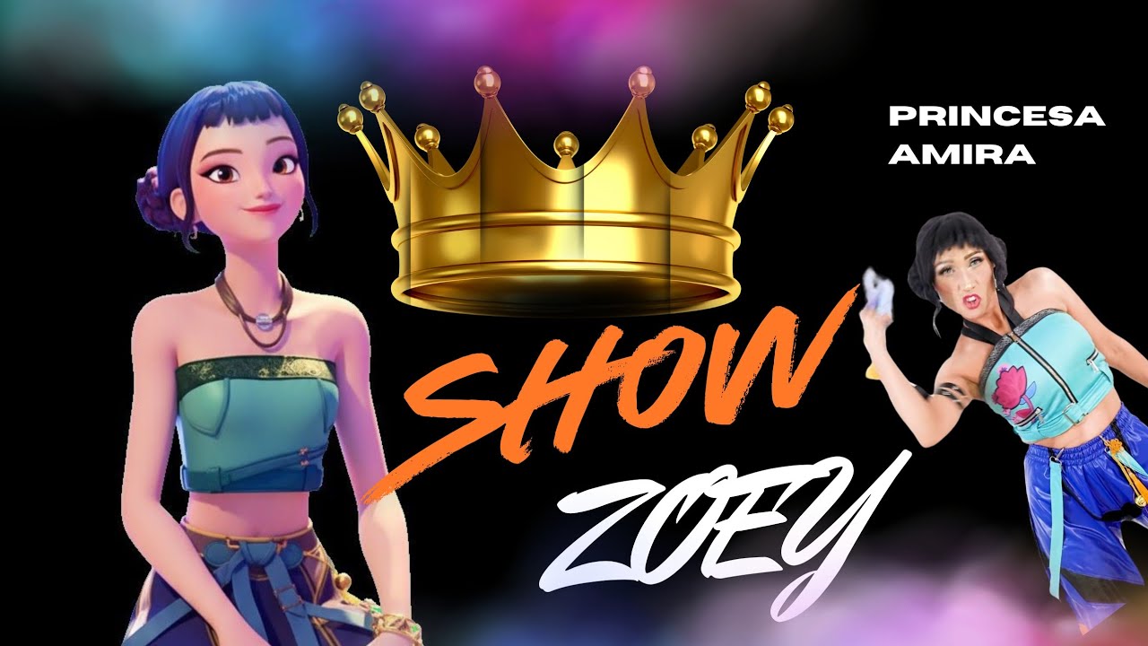 Zoey de Huntrix llegó al Show - Princesa Amira 
