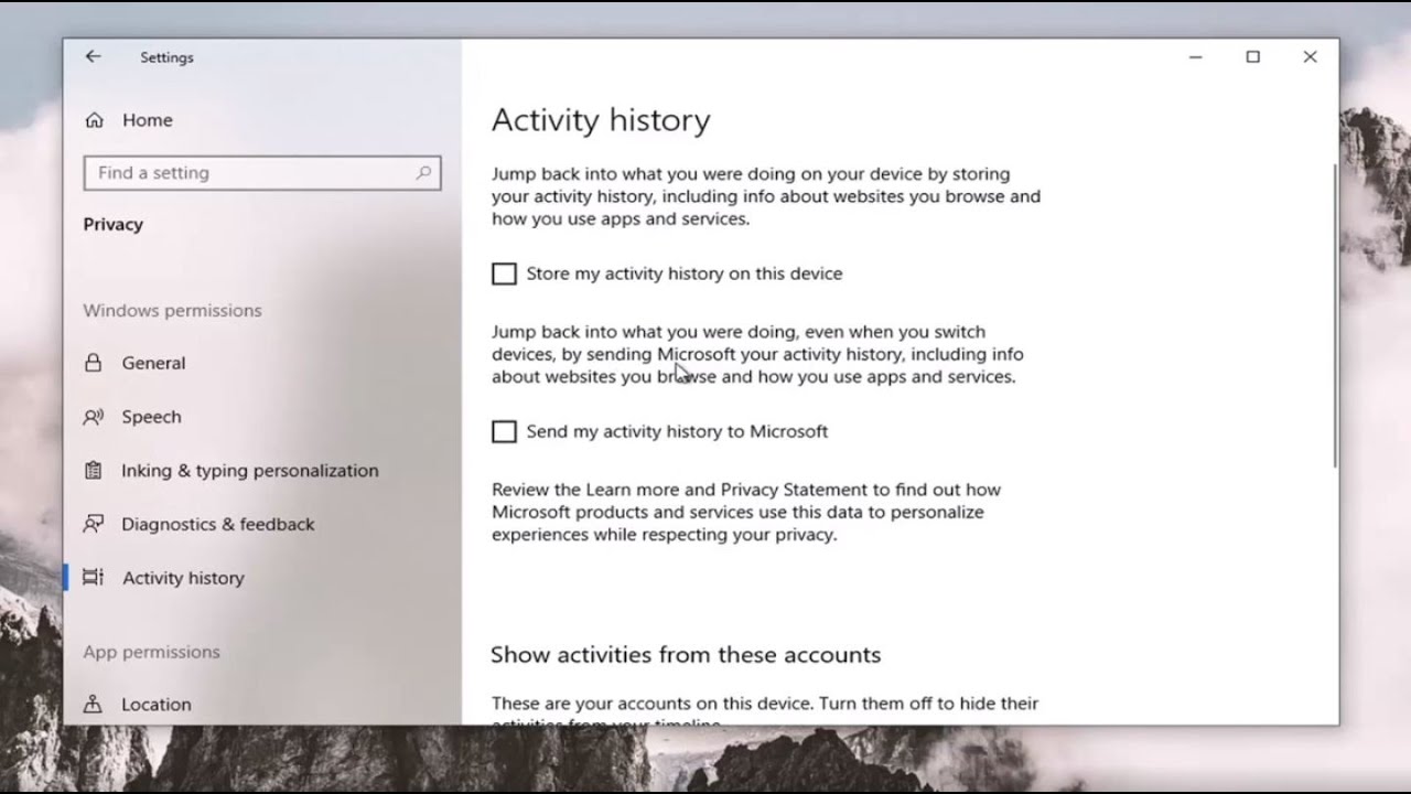 How to Clear and Disable Your Activity History in Windows 10 [Tutorial]
