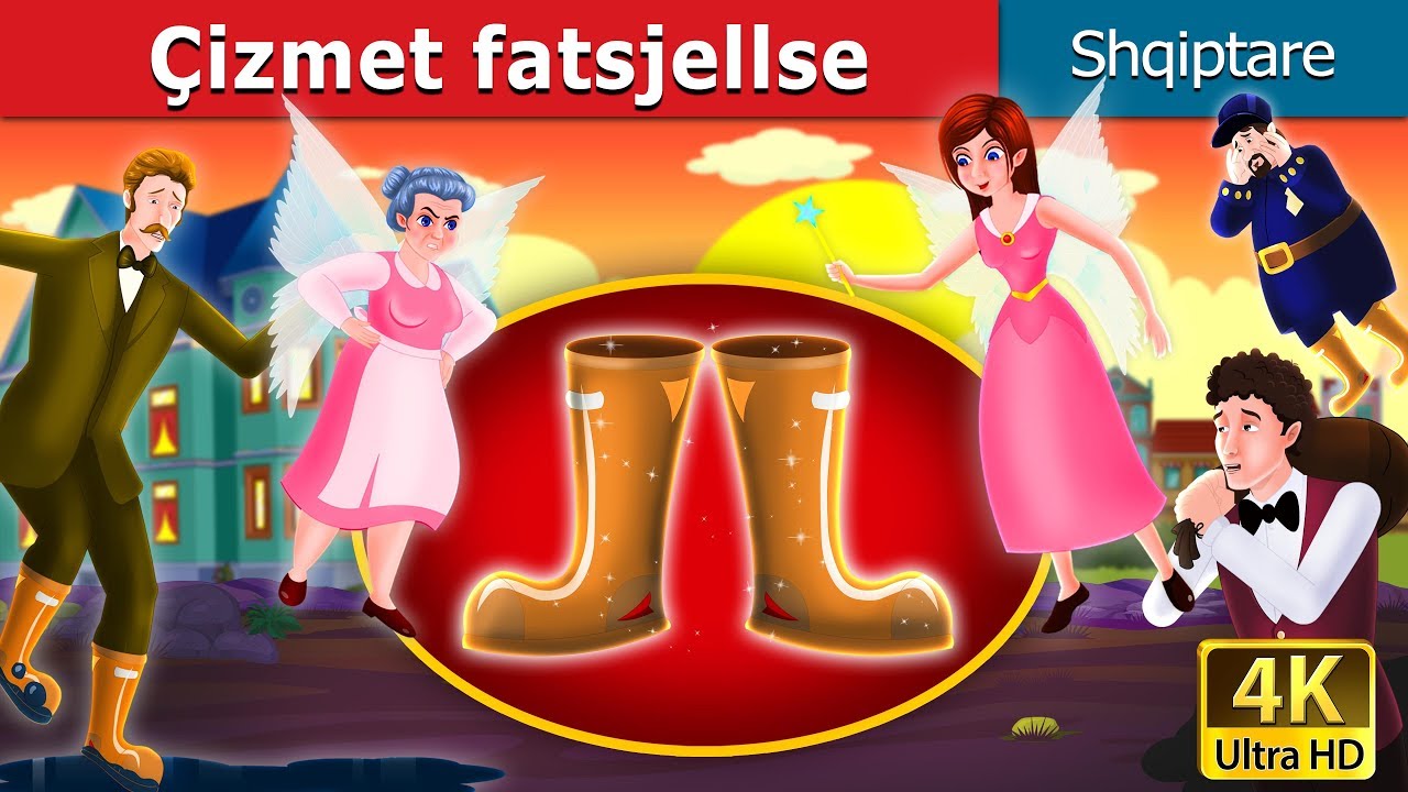 Çizmet fatsjellse | The Galoshes of Fortune Story in Albanian | @AlbanianFairyTales