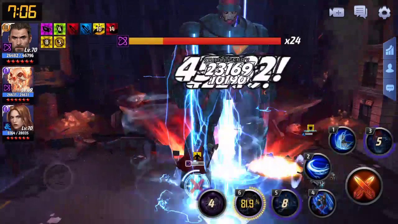 MARVEL FUTURE FIGHT GIANT BOSS RAID TIPS