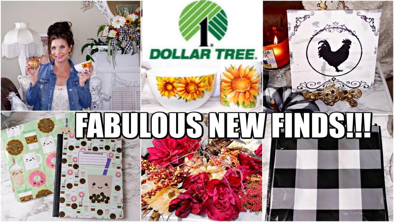 🍁DOLLAR TREE HAUL 2019 🍁FABUOUS NEW FALL FINDS / 