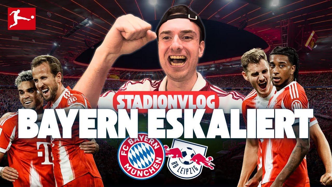 6:0-SCHOCK! 😱 LEIPZIG CHANCENLOS | FC Bayern vs. RB Leipzig | Stadionvlog | OLISÉ, LUIS DÍAZ & KANE