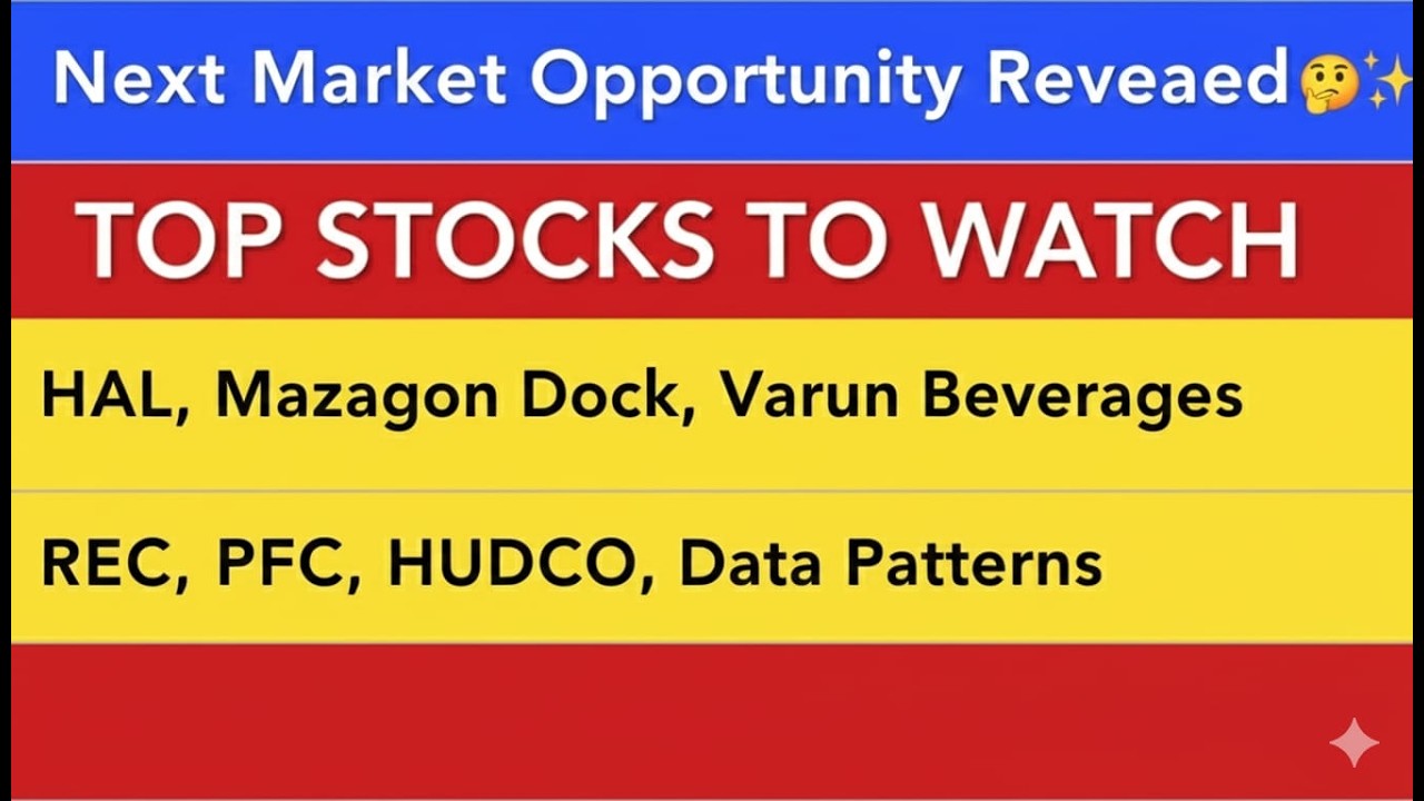 HAL, Mazagon Dock, Vbl, REC, PFC, HUDCO, and Data Patterns shares latest news | Today's news