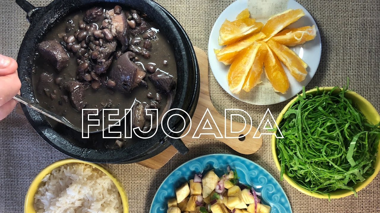 FEIJOADA COMPLETA COM INGREDIENTES FRESCOS! A MAIS SIMPLES E GOSTOSA DO BRASIL!!!
