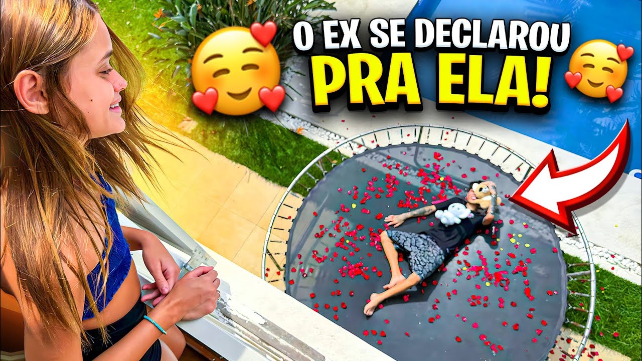 ELE SE ARREPENDEU E FEZ UMA LOUCURA DE AMOR PARA MANU MAIA!! *declara&ccedil;&atilde;o de amor*