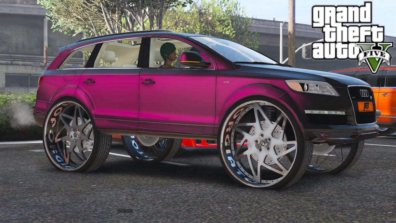 GTA 5 - REAL SAVAGE LIFE MODS 2 - SIMEON'S 09 AUDI Q7 AS7! #19