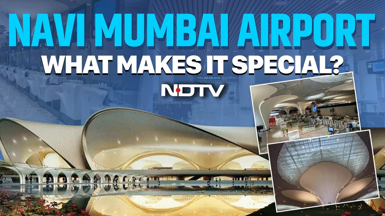Navi Mumbai Airport News | Inside The Lotus Inspired Navi Mumbai International Airport