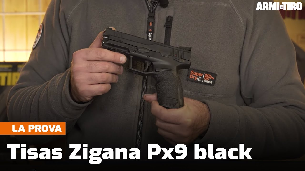Tisas Zigana Px9 black calibro 9x19: la striker turca full optional - La prova