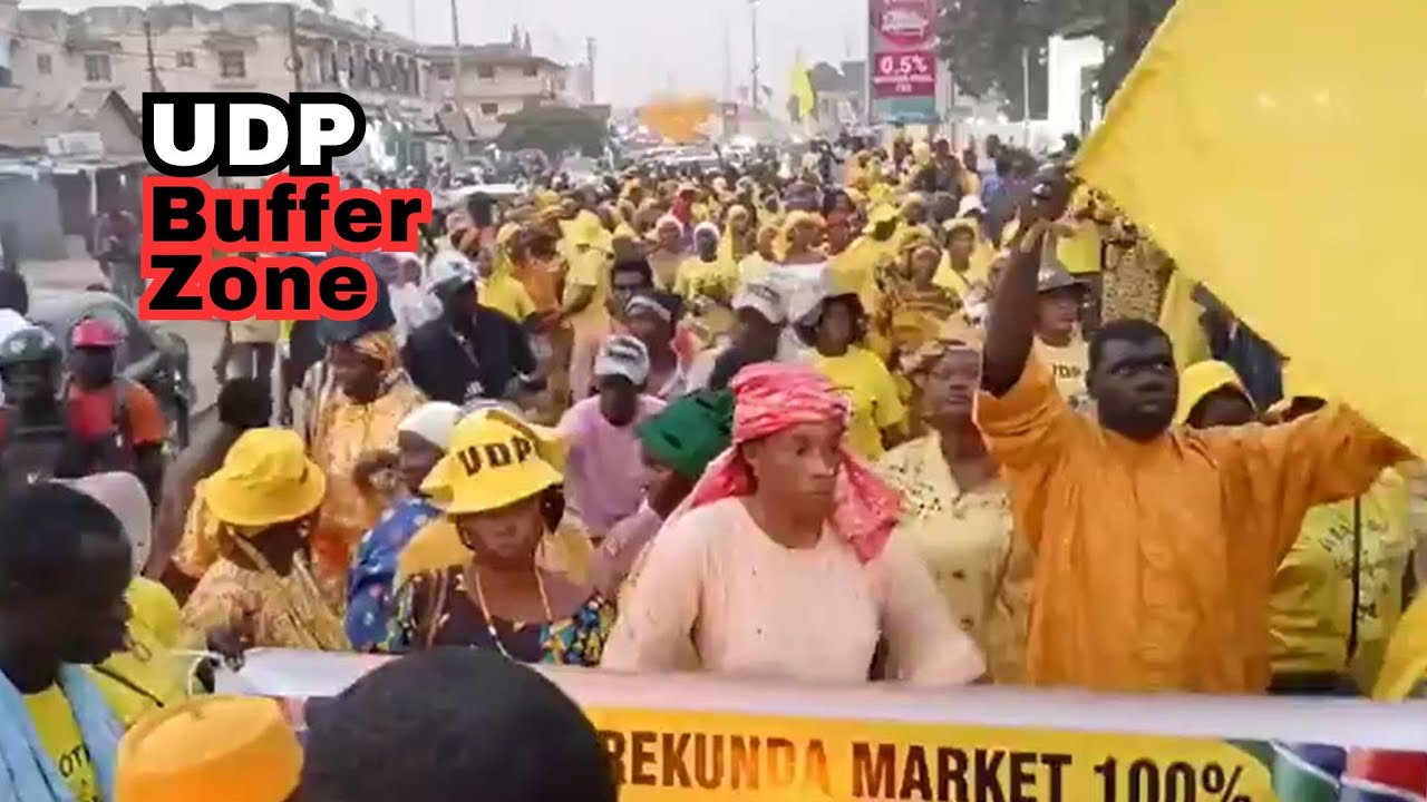 UDP Buffer Zone, Massive Welcoming of Darboe.