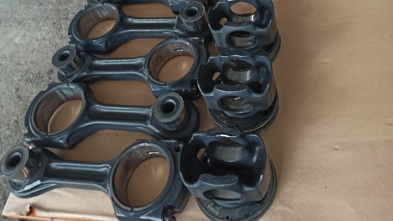 Renault Kerax dxi11  сборка двигателя и первый запуск