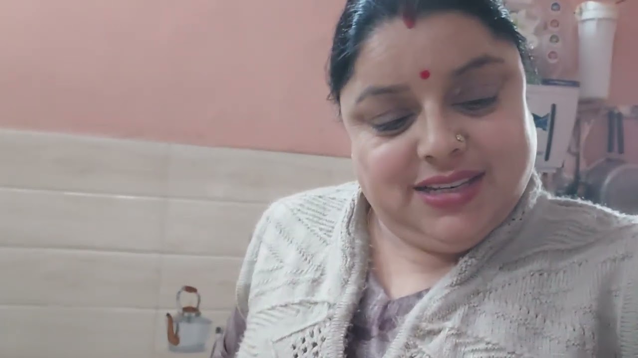 घर में आज गाँव से माजी पिताजी आये हैं 🥰🤗