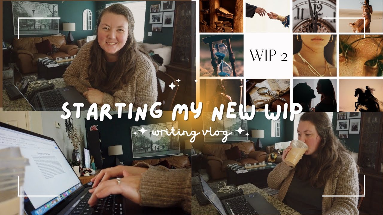 Starting my New WIP // fantasy romance fairytale retelling // writing vlog