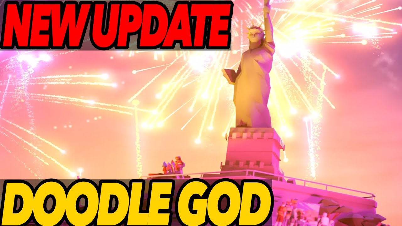 DOODLE GOD UNIVERSE: 4th of July Update Gameplay - New Quest Indepence Day (Apple Arcade)