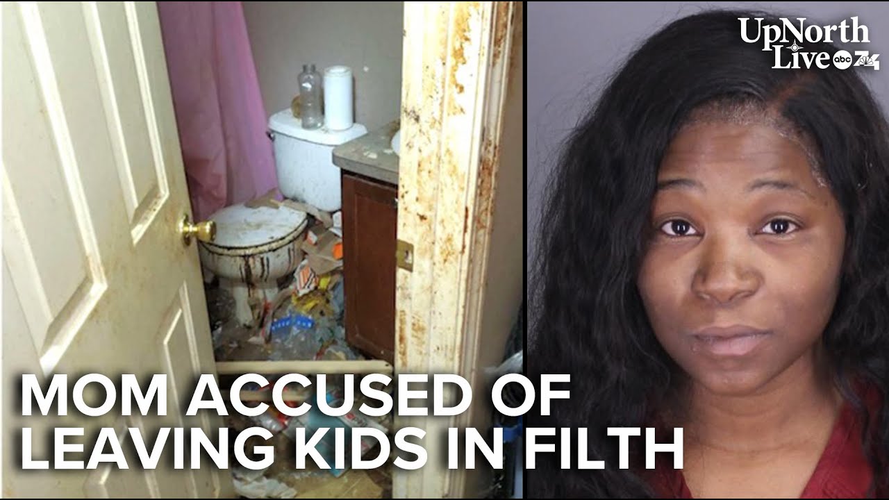 WATCH: Michigan mom accused of abandoning her children for years inside a filthy home in court