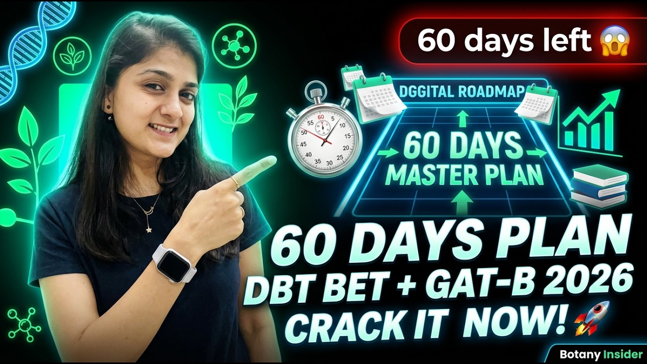 Can You Crack DBT BET in 60 Days? 🤯 Full Strategy + Study Plan 2026