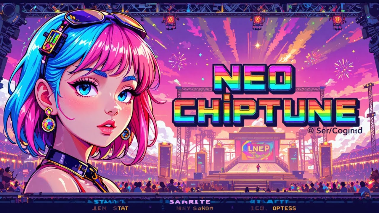 【8-bit EDM】Tokyo Highway Chiptune EDM Mix 🚦 Fast-Paced 8bit Beats for Night Drive Energy【chiptune】