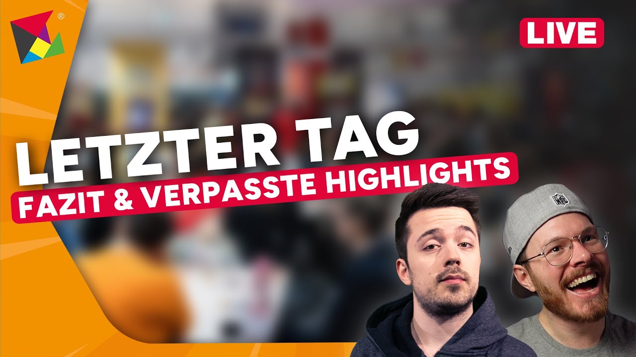 SPIEL Essen 2024 Live - Tag 5: Verpasste Highlights & Fazit Talk mit der SPIEL