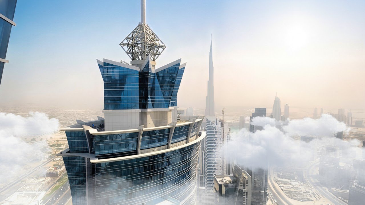 JW Marriott Marquis в Дубае, третий по высоте отель в мире (тур в формате 4K и обзор)