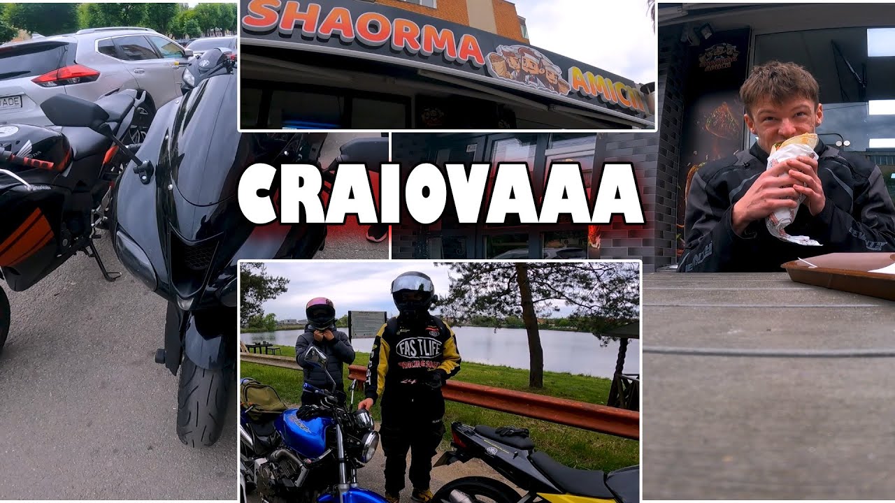 Am fost la craiova pentru o shaorma! MotoVlog