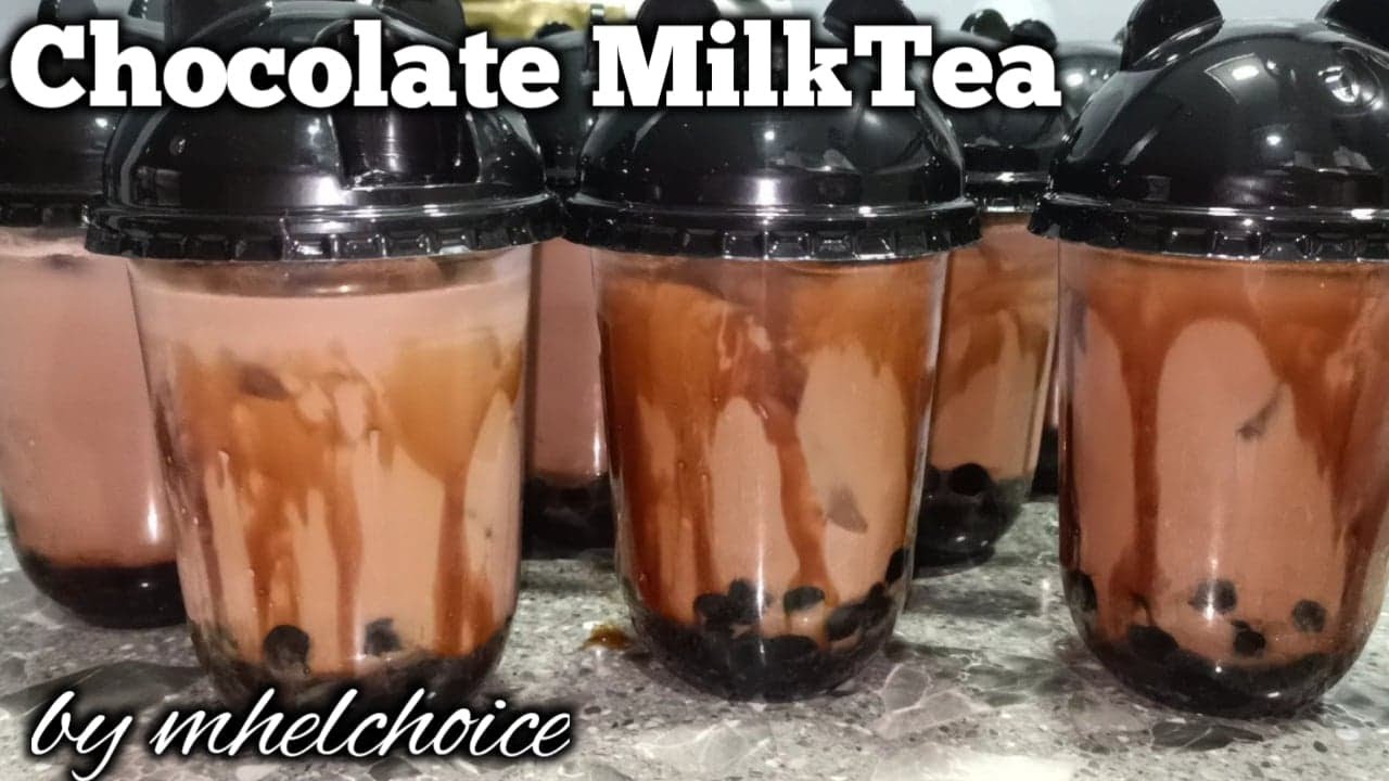 Chocolate MilkTea By:Mhelchoice Madiskarteng Nanay