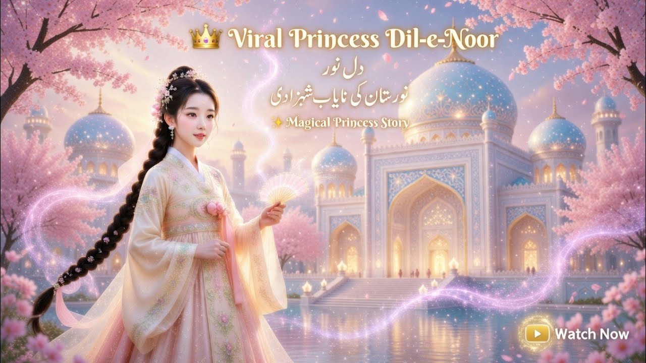 👑 Viral Princess Dil-e-Noor | Nooristan’s Magical Story | Urdu Hindi Fairy Tales 🌸